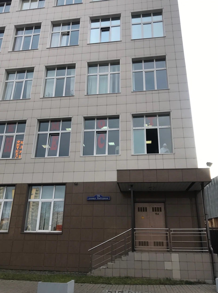 фасад дома, здание по адресу Московская обл, г Балашиха, ул Звездная, д 7Б